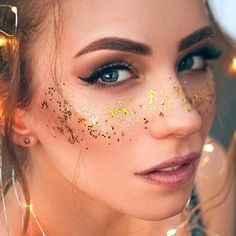 Festival Face Glitter, Glitter Makeup Festival, Glitter No Rosto