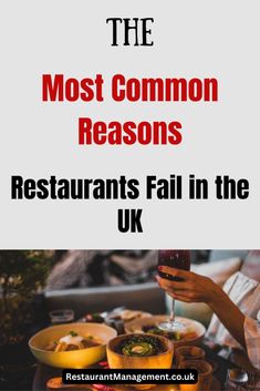 the most common reasons restaurants fail in the uk