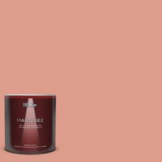 BEHR MARQUEE 1 qt. #210D-4 Medium Terracotta Matte Interior Paint and Primer in One Behr Ultra, Behr Premium Plus, No More Drama, Flat Interior, Matte Paint, Flat Paint, Wall Trim, Paint Types, 1 April