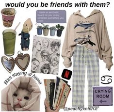 Niche Moodboard Aesthetic, Outfit Ideas Friends, Starterpack Aesthetic, Friends Outfit Ideas, Friends Outfit, Friends Style