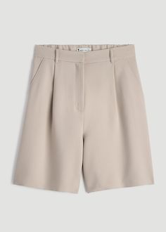 Pleated Tall Women's Shorts: Sophistication Styled for Summer Shorts with No Shortage of Comfort Discover the perfect blend of elegance and comfort with our Pleated Tailored Shorts. Embrace the ultra high-rise fit and sophisticated pleating that effortlessly transitions from a casual brunch to an evening out. Crafted with a premium blend of breathable and stretchable materials, these tall women's shorts redefine summer sophistication, ensuring you never have to compromise on fit or style again.• Scrubs Dress, Cozy Sleepwear, Tailored Shorts, Sports Blazer, Women Essentials, Long Sleeve Tee Shirts, Tall Women, Clothing Care, Suit Shop