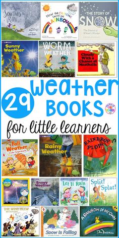 the 25 weather books for little learners