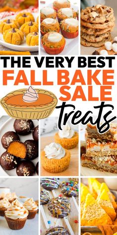 the very best fall bake sale treats