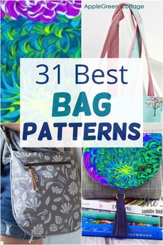 the best bag patterns for beginners to sew