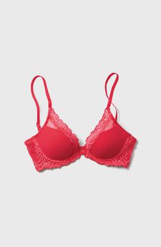 Natori Feathers Plunge T-Shirt Bra | Nordstrom Stretch Full Cup Bra With Lace Trim, Feminine Fitted Nursing Bra With Lace Trim, Fitted Lace Trim Nursing Bra, Lace V-neck Fitted Bra, Underwire Bra With Lace Trim And Stretch, Stretch Lace Trim Underwire Bra, Stretch Underwire Bra With Lace Trim, Low-cut Lace Trim Bra, Elegant Lace V-neck Bra