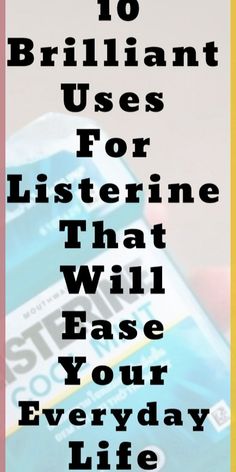 10 Brilliant Uses For Listerine That Will Ease Your Everyday Life || Family Guidelines Uses For Listerine, Longevity Diet, Bad Breath Remedy, Constant Headaches, Health Podcast, Liver Detoxification, Sciatic Nerve Pain, Stomach Problems