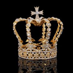 His Royal Majesty King Barry's Baroque Crown Woodland Gatherer SHOP Crowns Men, Hair Ornaments Wedding, Royal Tiaras, Gold Tiara, Bride Headpiece, Royal Queen, Kings Crown, Queen Crown, Head Jewelry