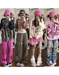 Japanese Y2k, Y2k Baddie, 2000s Fashion Outfits, Fashionable Outfits, Junk Drawer, Angel Art, Tomboy Fashion