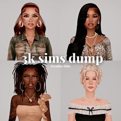 3k sims dump, thank you so much for 3,000 subscribers on youtube. free sims dump #thesims4 Urban Apartment, Free Sims, Maxis Match, Sims 4 Mods, Chic Accessories, Urban Outfits, Sims Cc