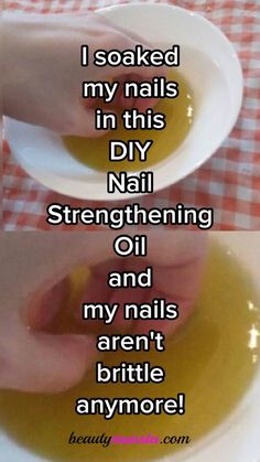 Strong Nails Diy, Shiny Nails, Nails Diy, Nail Strengthener, Beauty Remedies