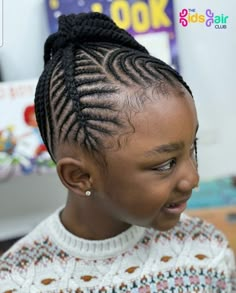 Girls Cornrow Hairstyles For Kids, Braided Cornrow Hairstyles For Kids, Canerow Styles, Cornrows Designs, Cornrows For Kids, Kids Cornrow Hairstyles Natural Hair, Cornrow Hairstyles For School, Cornrows Ideas, Kids Cornrows