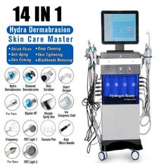 sponsored - Find many great new & used options and get the best deals for 14in1 Facial Hydra Dermabrasion PDT BIO Oxygen Spray Skin Care Beauty Machine at the best online prices at eBay! Free shipping for many products! Hydra Facial Poster, Oxygen Spray Facial, Hydro Facial Machine, Hydra Facial Machine, Facial Esthetics, Skin Anatomy, Oxygen Facial, Hydra Facial, Esthetics Room