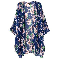 Walant Women Bikini Beach Coverups Swimsuit Bathing Suit Chiffon... ($13) ❤ liked on Polyvore featuring swimwear, cover-ups, beach cover up, bathing suit cover ups, bikini bathing suits, bikini swimsuit and kimono cover up Cherry Blossom Kimono, Chiffon Beach Cover Up, Long Floral Kimono, Long Kimono Cardigan, Kimono Swim Cover Up, Kimono Beach Cover Up, Floral Kimono Cardigan, Beach Coverups