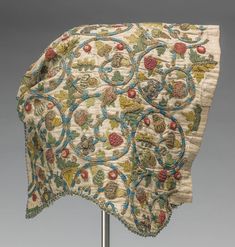 18th Century Hats, Ecclesiastical Vestments, English Embroidery, Jacobean Style, Pattern Inspiration