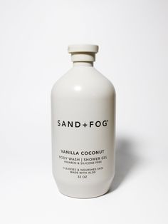 Invest in relaxation with Sand + Fog! Our collection, inspired by the sun-kissed shores of southern California, brings you premium scents, innovative designs, and affordable luxury. Experience your most nourshed and refreshed skin yet with Sand + Fog Body Wash. Made with aloe. Paraben and Silicone Free. Coconut Body Wash, Vanilla Perfume, Luxury Experience, Vanilla Coconut, Soap Shop, Perfume Scents, Bath And Body Care, Oil Shop, Smell Goods