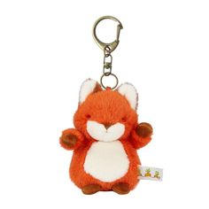 Foxy Key Chain-Accessories-SKU: 190447 - Bunnies By The Bay Fox Backpack, Keychain Cute Fox, Fox Charm, Gender Neutral Blanket, Fox Plushie, Bringing Baby Home, Baby Boy Gift Set, Girl Gift Set, Baby Gift Guide