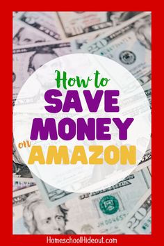 money with the words how to save money on it