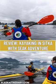 kayaking in sitka with seak adventure is the best way to get there