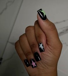 Colored Acrylic Nails, French Tip Acrylic Nails, Short Square Acrylic Nails, Long Acrylic Nails Coffin, Acrylic Nails Coffin Pink