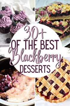 Blackberry Desserts Recipes Using Fresh Blackberries, Desserts With Blackberries, Best Blackberry Recipes, Things To Make With Blackberries, Blackberry Recipes Easy Simple, Blackberry Pie Filling Recipes, What To Do With Blackberries, Blackberry Baking Recipes