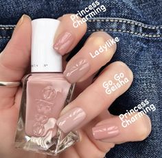 Princess Charming Essie Nail Colors, Princess Charming, Nude Nail Polish, Gel Couture, Essie Gel, Gel Nail Colors, Essie Nail Polish, Essie Nail, Neutral Nails