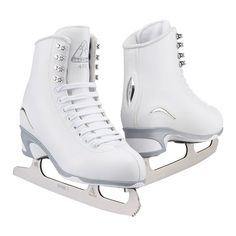 Jackson Finesse 450 Womens Figure Skates - 11.0/White/M Ice Skating Shoes, Shoes Png, Girls Figure, Skating Outfit, Figure Ice Skates, Figure Skates, Skating Shoes, Ice Skating Outfit, Skate Girl