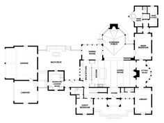 the floor plan for this house