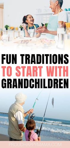 Are you looking for the best traditions to start with grandchildren? Then let us inspire you with these fun things to do with grandchildren! Fun Ideas To Do With Grandkids, Things To Do At Grandmas House, Things To Do With Grandparents, Things To Do With Grandma, Grandparent Traditions Cute Ideas