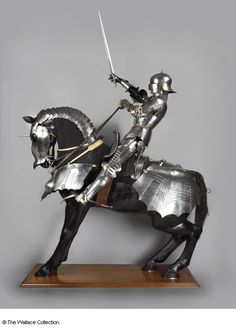 Re-Creating Medieval and Renaissance Saddles:  Part One Gothic Equestrian, Horse Armour, Medieval Horse, Wallace Collection, Century Armor, Medieval Armour, Historical Armor, Knight In Shining Armor