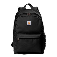 The Custom Printed Carhartt Canvas Backpack is a practical and dependable choice for your daily needs. Crafted from durable canvas with a water-shedding coating, it can withstand the rigors of work or school commutes. With a large main compartment, front zippered pocket, and various mesh pockets, this backpack offers ample storage and organization. Padded shoulder straps ensure comfort during extended wear, and the Carhartt label sewn on the front adds a touch of rugged style. Personalize it wit Custom Carhartt, Carhartt Backpack, Carhartt Bag, Laser Engraved Leather, Plaid Dog Bandana, Travel School, Herschel Heritage Backpack, Baby Socks, Canvas Backpack