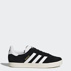 Gazelle Shoes Black Kids White Gazelle, Adidas Gazelle Shoes, Gazelle Shoes, Vintage Style Shoes, Adidas Gazelle Sneaker, Adidas Samba Sneakers, Adidas Gazelle, Adidas Online, Black Kids