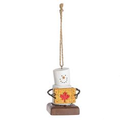 S'Mores Geographic Ornament - Canada - The Country Christmas Loft Red Maple Leaf, Canada Maple Leaf, Food Ornaments, Red Maple, Snowman Ornament, Christmas Room, Christmas Store, Snowman Ornaments, Cute Snowman