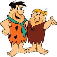 two cartoon characters standing next to each other with one pointing at the camera and the other pointing