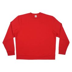 a red sweatshirt on a white background