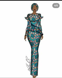 Trendy Ankara Styles, African Wear Dresses, Hijabi Fashion Casual