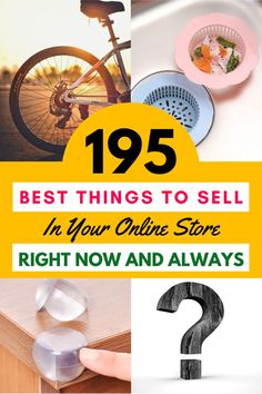 the words, best things to sell in your online store right now and always?