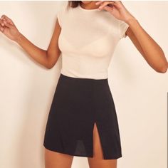 Brand New, No Tags Open To Offers! Black Mini Skirt, Google Shopping, Black Mini, Skater Skirt, Mini Skirt, Short Dresses, Womens Skirt, Size 2, Mini Skirts