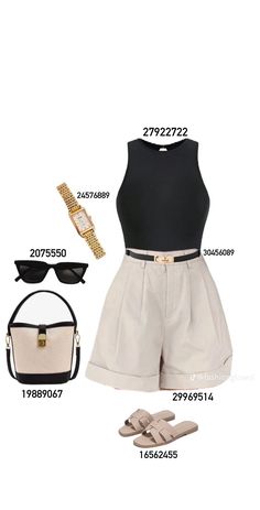 Daytime Brunch Outfit, Relaxed Classy Outfit, Summer Work Attire For Women, Summer Outfits For Small Chest, Beachy Work Outfits, Faculty Outfits, Classy Summer Outfits Old Money, Black Sando Outfit, Outfit Formal Verano