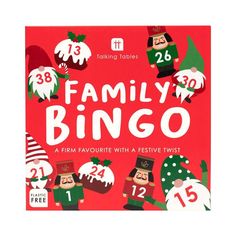 FAMILY GAME- The Christmas Family Bingo Game with a Festive Twist is a fun and interactive holiday game designed to entertain both children and adults during the festive season. It combines the classic game of Bingo with a holiday-themed twist, creating a memorable and enjoyable activity for family gatherings.  BINGO FUN - Hand out one bingo sheet and a pencil to each player. Open and shuffle the calling cards. Nominate someone to call out the numbers and bingo expressions. Then eyes down, cross Family Bingo, Game Night Family, Festive Dinner Party, Christmas Bingo Game, Bingo Sheets, Christmas Bingo, Holiday Games, Wooden Pencils, Stocking Gifts