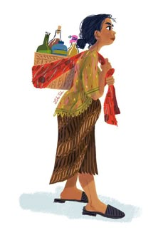 Indonesian Art, Batik Design, Character Design Sketches, Concept Art Character, People Illustration, Animated Images, Art Drawings For Kids, Hand Art, Illustration Character Design