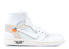 Jordan 1 Off White Kids, White Sneakers Air Jordan, Jordan 1 Ivory, Luxury High-top Air Jordan 4 With White Sole, Luxury White Lace-up Jordan Shoes, Air Jordan 1 Retro High Og Starfish, Air Jordan 1 Retro High Og Bleached Coral, Jordan 1 Taxi White Laces, Jordans X Off White