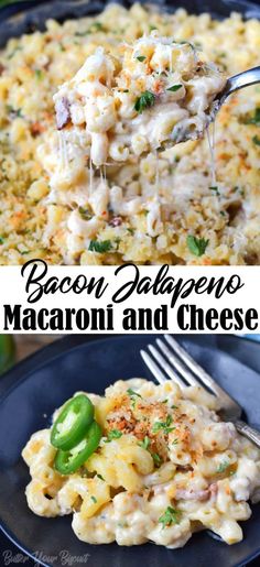 bacon, jalapeno and cheese macaroni and cheese casserole