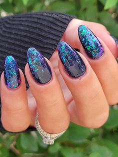 Halloween Acrylic Nails Designs, Nails Inspiration 2023, Aesthetic Nails Design, Nail Art Creative, Step By Step Nail Art, Holographic Nail Designs, Nail Art Paillette, Nails Art Designs, Easter Nails