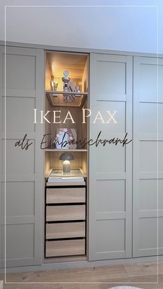 Steffi P. | DIY Home & Garden | Endlich kann ich euch das Endergebnis zeigen – ihr wart ja alle so gespannt! Mein DIY-Projekt, der IKEA PAX Kleiderschrank, (Werbung selbst... | Instagram Ikea Built In Wardrobes, Ikea Pax Hack, Diy Home Garden, Ikea Built In, Dream Closets, Ikea Pax, Office Room, Built In Wardrobe, Ikea Hack