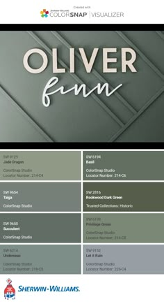 the color scheme for this website is called oliver fun, and it's also available