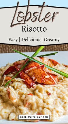 Lobster Risotto Cod Risotto Recipe, Shrimp And Lobster Risotto, Unique Lobster Recipes, Lobster Orzo Recipes, Sides For Steak And Lobster Dinner, Lobster Risotto Recipe Hells Kitchen, Gordon Ramsay Lobster Risotto, Lagostina Recipes