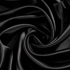 an image of black satin fabric