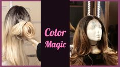 DIY $15 Dye Job - Better than a Salon | Cheap Synthetic Wig Dye Synthetic Wig, Gray Wig, Diy Dye, Diy Wig, Grey Wig, Color Magic, Light Blonde, Synthetic Wig, Go Ahead