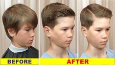 Classic Haircut at Home | How to cut boys hair How To Cut Boys Hair With Clippers, How To Cut Boys Hair Long On Top, How To Cut Boys Hair, Cut Boys Hair, Prep Boys, Haircut At Home, Boys Hairstyles, Teen Boy Haircut, Hair Cut Guide