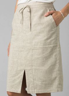 Bristol Skirt | prAna Linen Style Fashion, Denim Skirt Fashion, Denim Skirt Outfits, How To Style Bangs, Elevate Your Style, Fashion Essentials, Skirt Outfits, Skirt Fashion, Women's Fashion Dresses